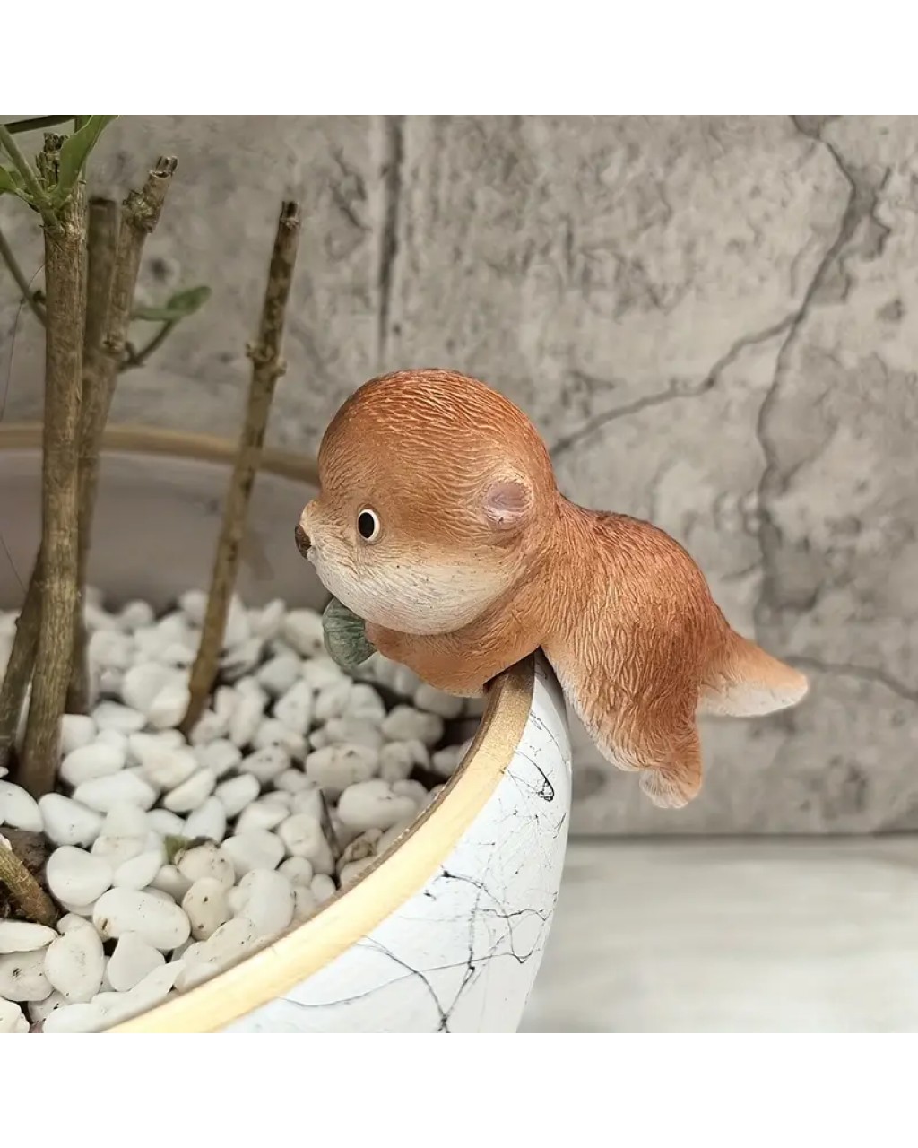 YY5925 Bebek Hayvancıklar 3 Saksı Süsü Silikon Kalıp